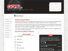 Tablet Screenshot of gasl.fr